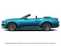 2026 Ford Mustang Ecoboost Convertible Adriatic Blue Metallic  Shot 48