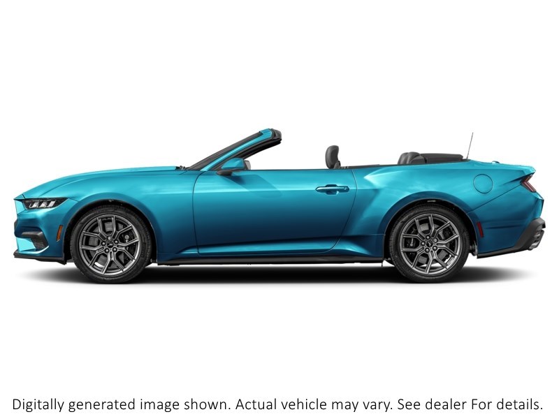 2026 Ford Mustang Ecoboost Convertible Adriatic Blue Metallic  Shot 48