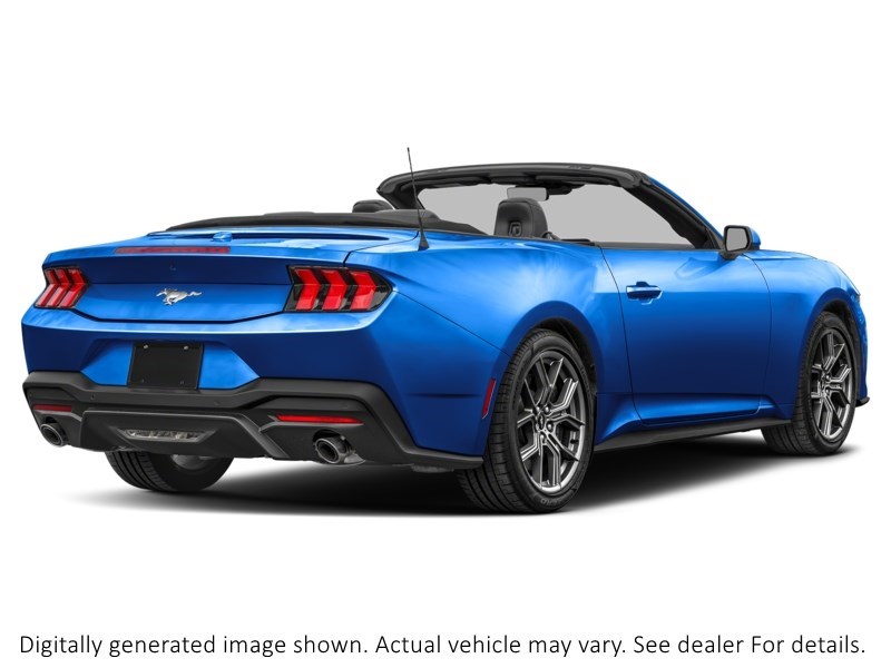 2026 Ford Mustang Ecoboost Convertible Grabber Blue Metallic  Shot 8