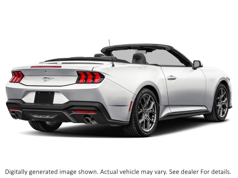 2026 Ford Mustang Ecoboost Convertible Oxford White  Shot 6