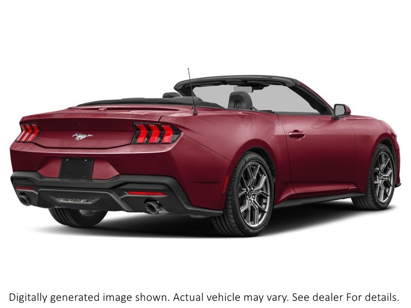 2026 Ford Mustang Ecoboost Convertible Molten Magenta Metallic Tri-Coat  Shot 43