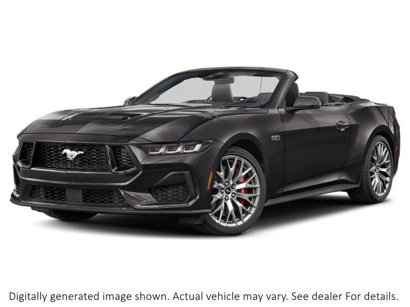 2024 Ford Mustang GT Premium Convertible Dark Matter Grey Metallic  Shot 1