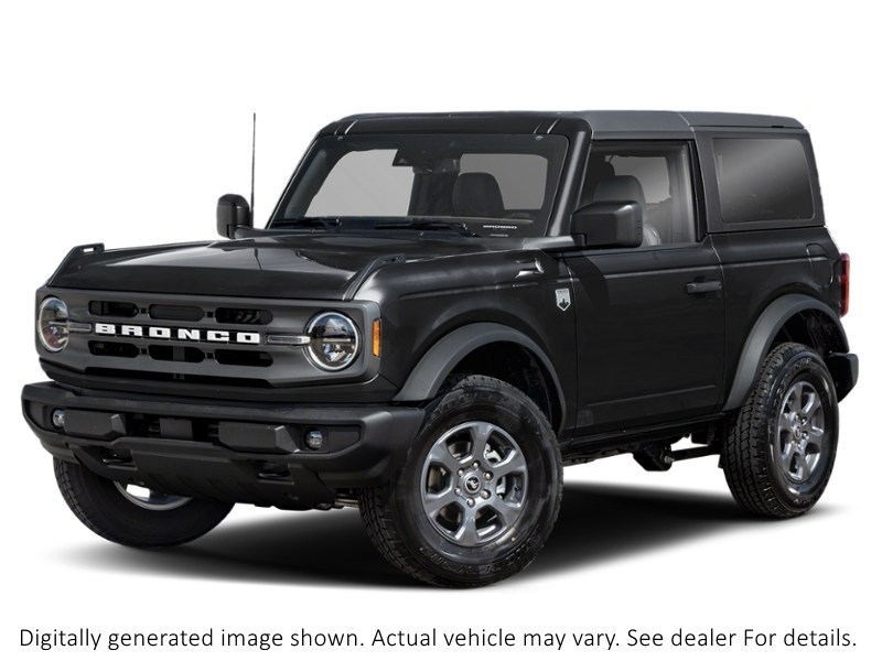 2024 Ford Bronco Big Bend 2 Door 4X4 Shadow Black  Shot 4