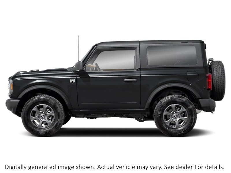 2024 Ford Bronco Big Bend 2 Door 4X4 Shadow Black  Shot 3