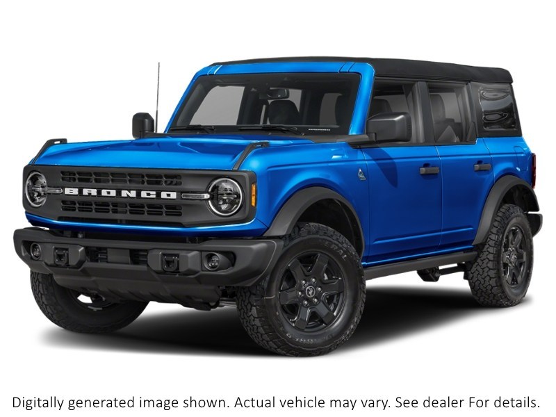 2024 Ford Bronco Black Diamond 4 Door 4X4 Velocity Blue Metallic  Shot 5