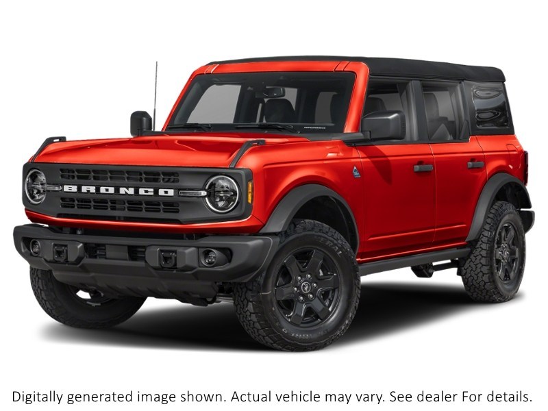 2024 Ford Bronco Black Diamond 4 Door 4X4 Hot Pepper Red Metallic Tinted Clearcoat  Shot 11