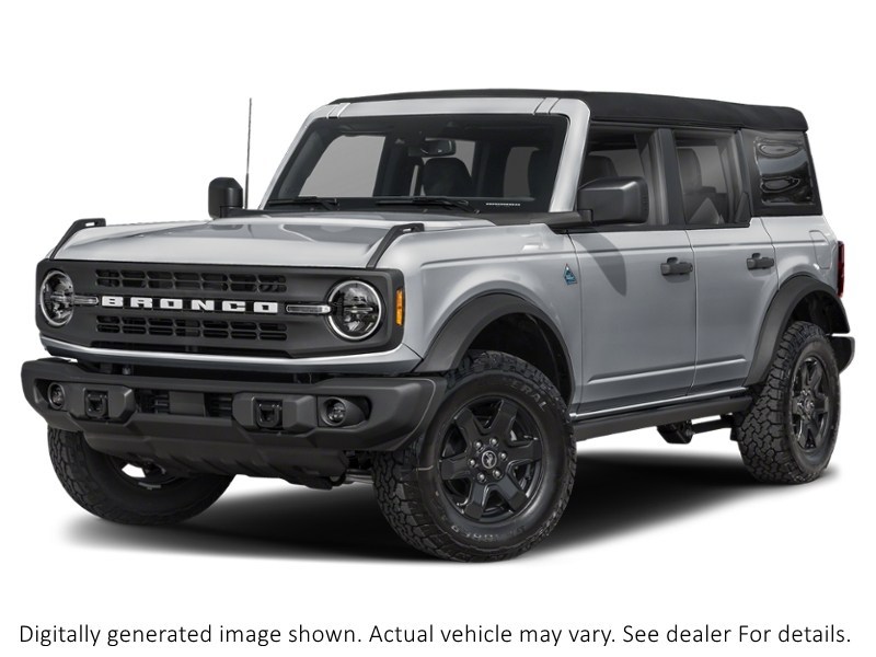 2024 Ford Bronco Black Diamond 4 Door 4X4 Iconic Silver Metallic  Shot 27