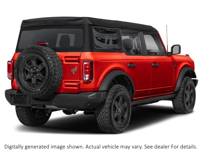 2024 Ford Bronco Black Diamond 4 Door 4X4 Hot Pepper Red Metallic Tinted Clearcoat  Shot 9