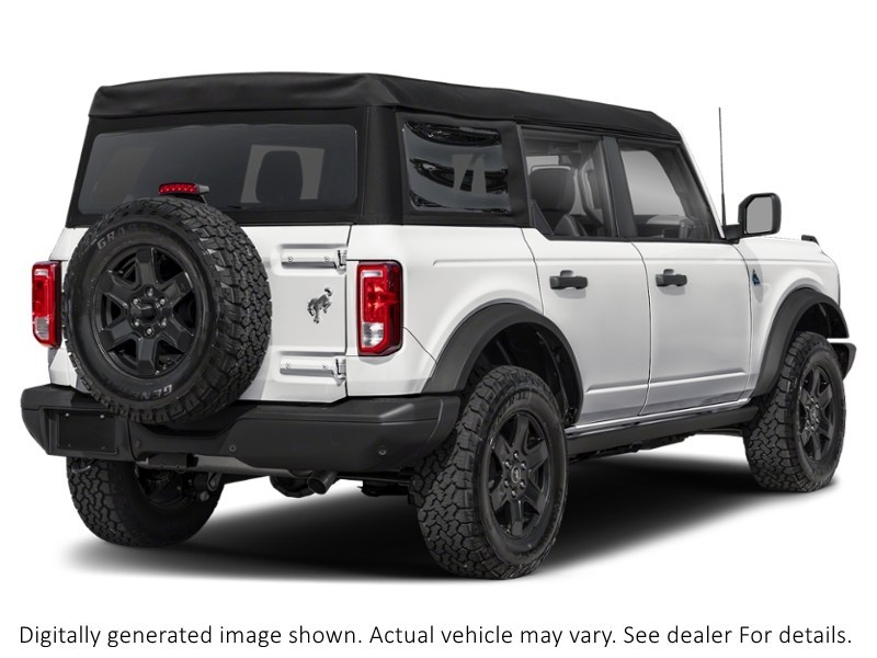 2024 Ford Bronco Black Diamond 4 Door 4X4 Oxford White  Shot 45