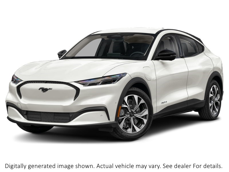 2026 Ford Mustang Mach-E Select AWD Star White Metallic Tri-Coat  Shot 2