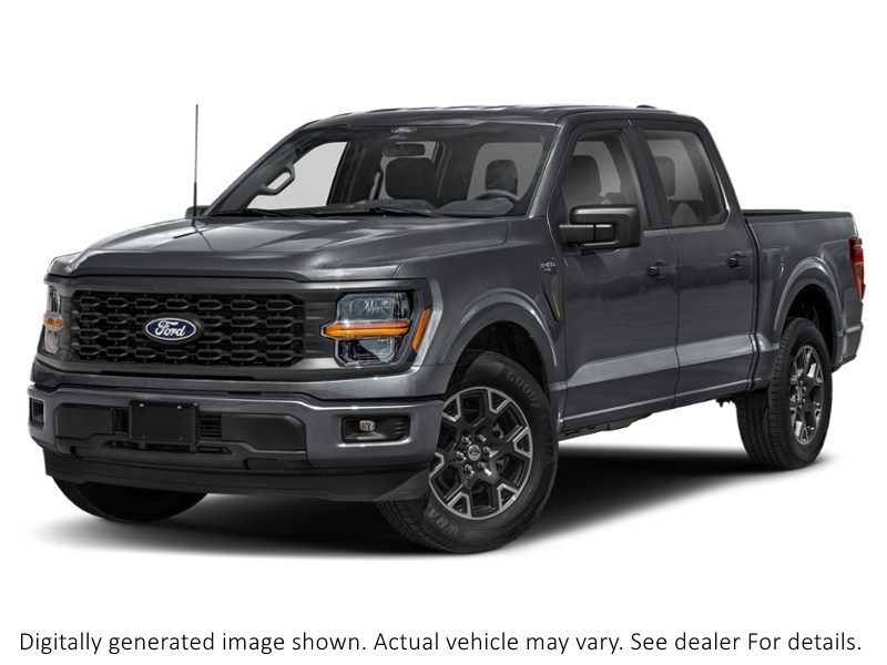 2024 Ford F-150 Stx | 4X4 | 201A | Dual Exhst | Low Kms | 18S Carbonized Grey Metallic  Shot 1