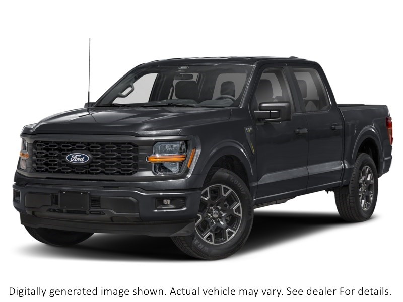 2026 Ford F-150 Stx 4WD Supercrew 5.5' Box Agate Black Metallic  Shot 4