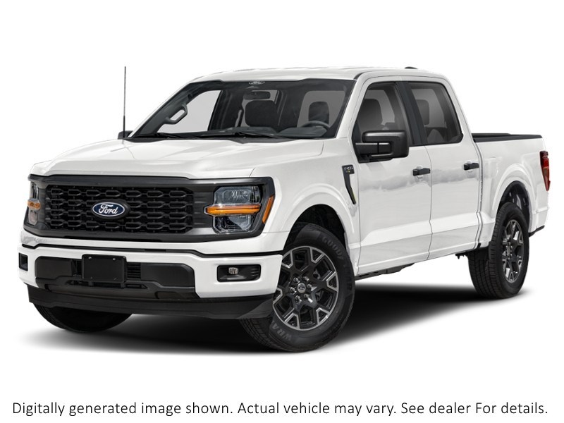2025 Ford F-150 Stx 4WD Supercrew 5.5' Box Oxford White  Shot 4
