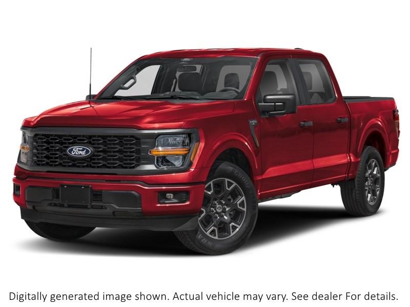 2026 Ford F-150 Stx 4WD Supercrew 5.5' Box Ruby Red Metallic Tinted Clearcoat  Shot 30