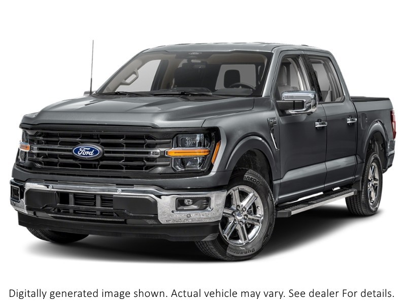 2025 Ford F-150 XLT 4WD Supercrew 5.5' Box Carbonized Grey Metallic  Shot 1