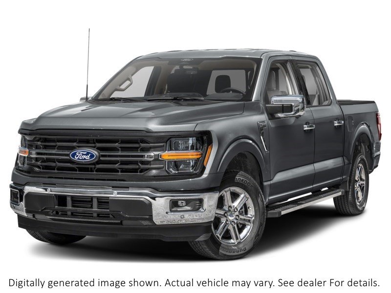 2024 Ford F-150 XLT 4WD Supercrew 5.5' Box Carbonized Grey Metallic  Shot 1