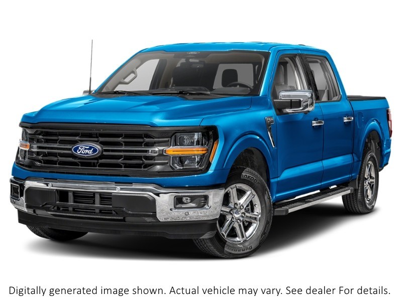 2025 Ford F-150 XLT 4WD Supercrew 5.5' Box Atlas Blue Metallic  Shot 11