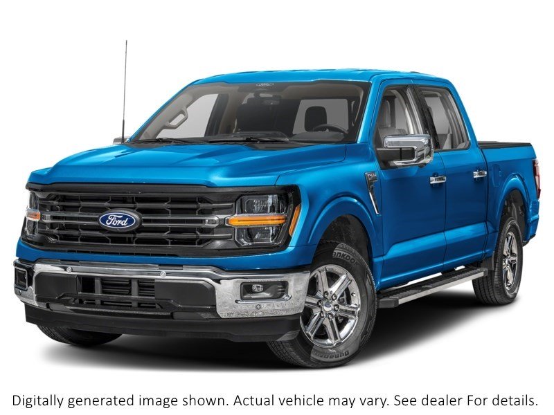 2024 Ford F-150 XLT 4WD Supercrew 5.5' Box Atlas Blue Metallic  Shot 11