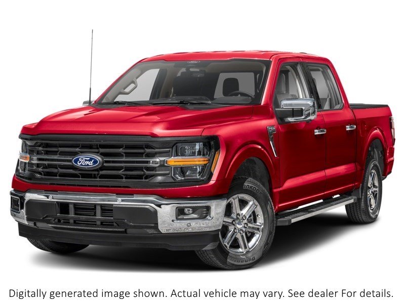 2024 Ford F-150 XLT 4WD Supercrew 5.5' Box Rapid Red Metallic Tinted Clearcoat  Shot 17