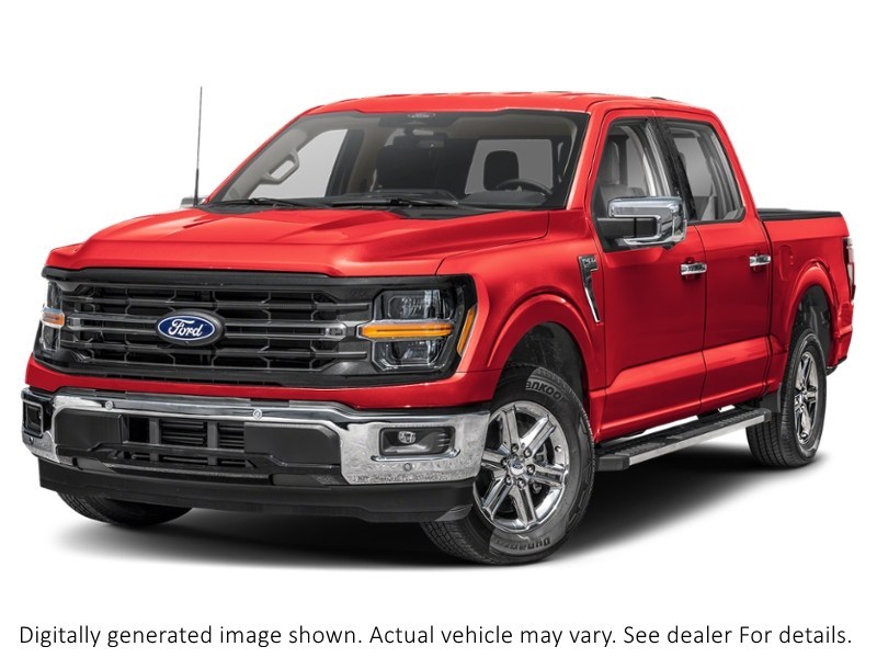 2025 Ford F-150 XLT 4WD Supercrew 5.5' Box Vermillion Red  Shot 20