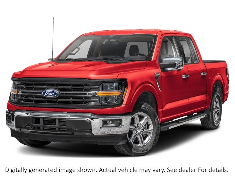 2024 Ford F-150 XLT 4WD Supercrew 5.5' Box Vermillion Red  Shot 21