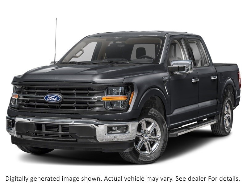 2024 Ford F-150 XLT 4WD Supercrew 5.5' Box Agate Black Metallic  Shot 60