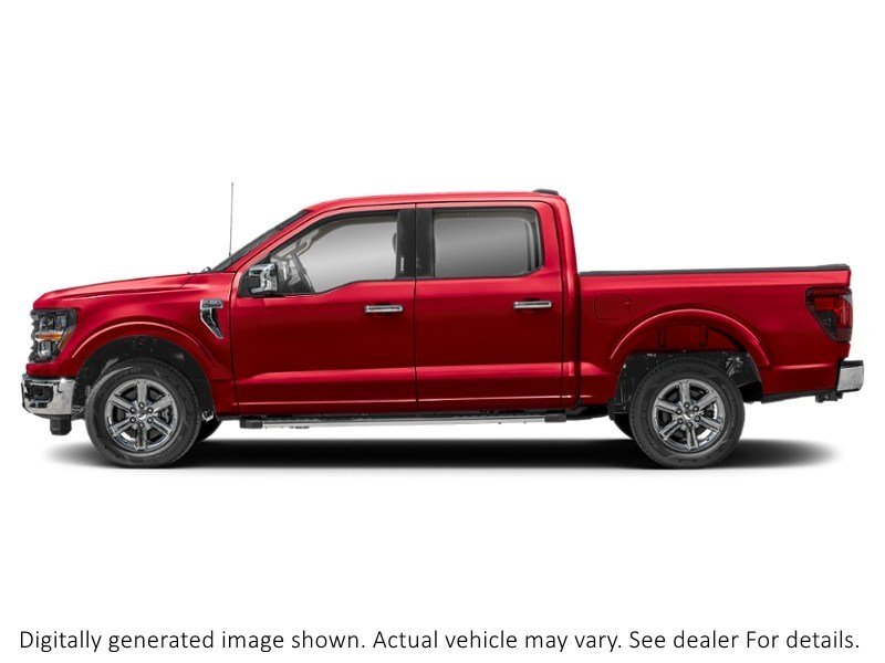 2025 Ford F-150 XLT 4WD Supercrew 5.5' Box Rapid Red Metallic Tinted Clearcoat  Shot 18