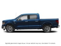 2025 Ford F-150 XLT 4WD Supercrew 5.5' Box Antimatter Blue Metallic  Shot 36