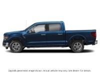 2024 Ford F-150 XLT 4WD Supercrew 5.5' Box Antimatter Blue Metallic  Shot 35