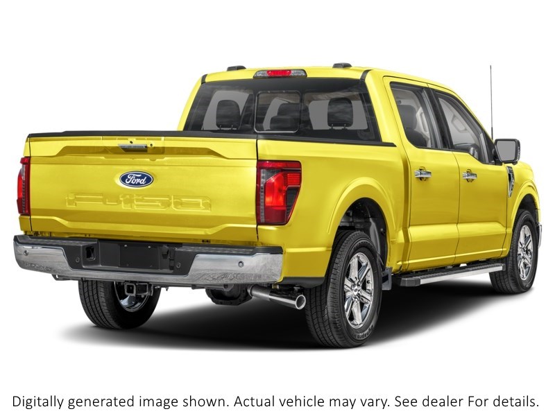 2024 Ford F-150 XLT 4WD Supercrew 5.5' Box Yellow  Shot 3