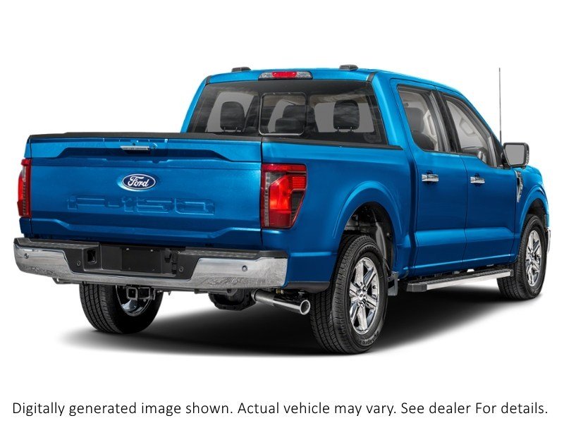 2025 Ford F-150 XLT 4WD Supercrew 5.5' Box Atlas Blue Metallic  Shot 9