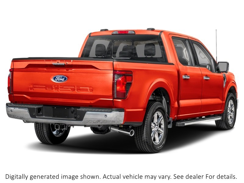2025 Ford F-150 XLT 4WD Supercrew 5.5' Box Orange  Shot 49