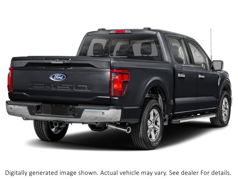 2024 Ford F-150 XLT | 4X4 | 3.5L | 302A | Blk Pk Pls | Fx4 Agate Black Metallic  Shot 6