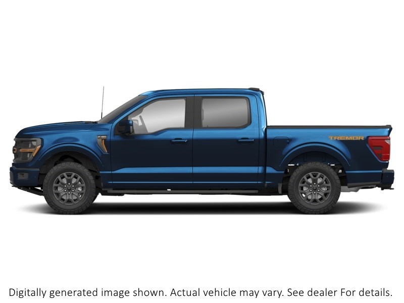 2026 Ford F-150 Tremor 4WD Supercrew 5.5' Box Antimatter Blue Metallic  Shot 4