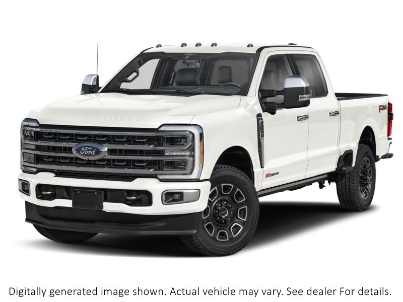 2026 Ford F-250 Platinum 4WD Crew Cab 6.75' Box Star White Metallic Tri-Coat  Shot 1