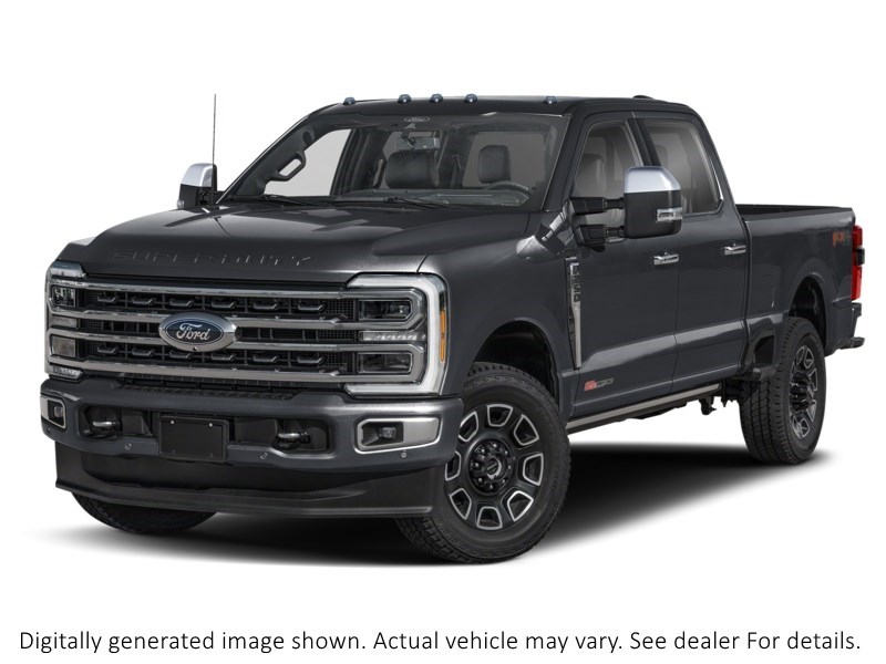 2024 Ford F-250 Platinum 4WD Crew Cab 6.75' Box Agate Black Metallic  Shot 1