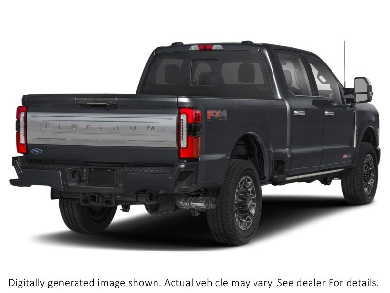 2024 Ford F-250 Platinum 4WD Crew Cab 6.75' Box Agate Black Metallic  Shot 6