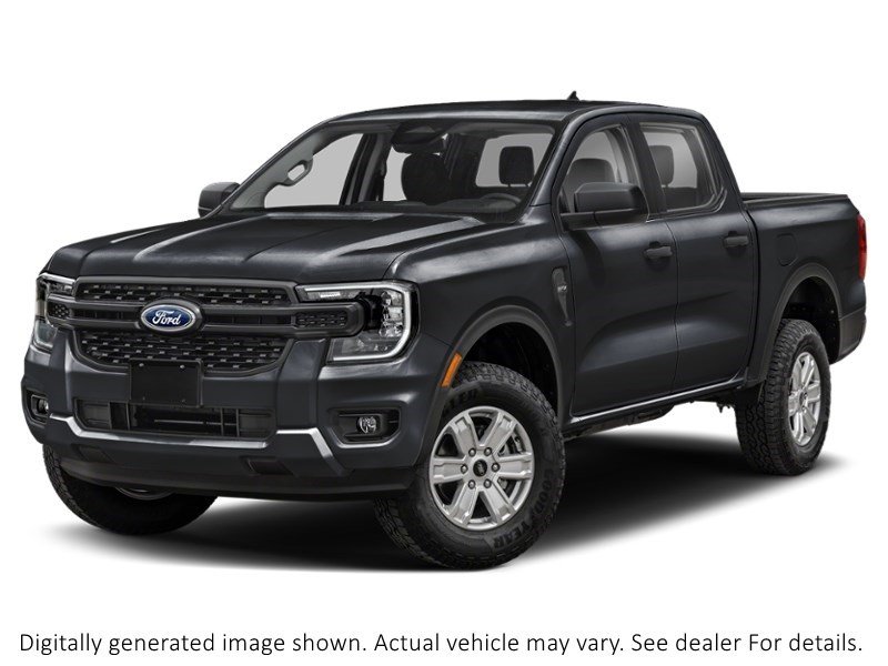 2025 Ford Ranger Stx | 4X4 | 2.3L | Runn Brds | Tow | Carpet Flrs Shadow Black  Shot 1