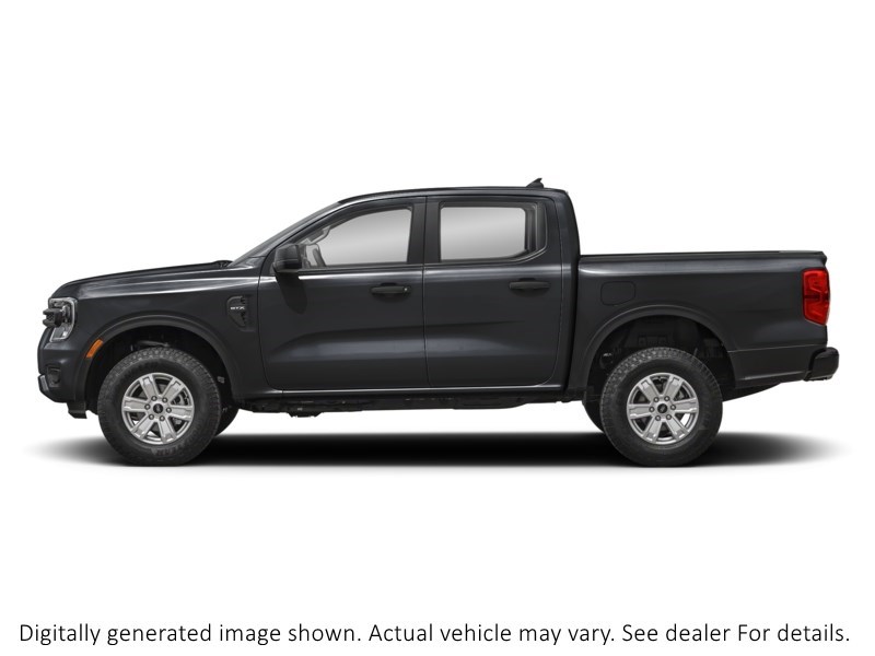 2025 Ford Ranger Stx | 4X4 | 2.3L | Runn Brds | Tow | Carpet Flrs Shadow Black  Shot 3