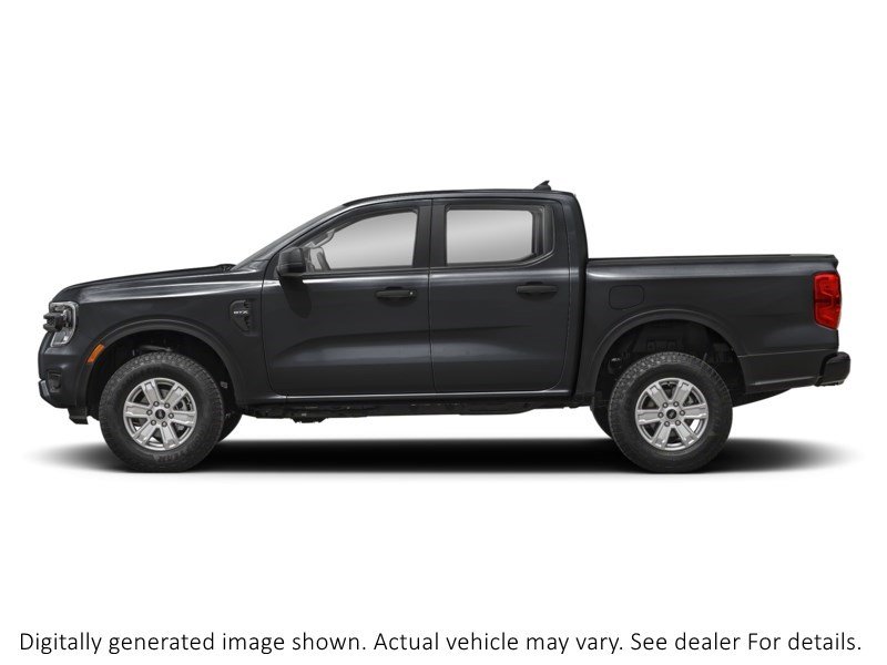 2025 Ford Ranger Stx | 4X4 | 2.3L | Runn Brds | Tow | Carpet Flrs Shadow Black  Shot 3