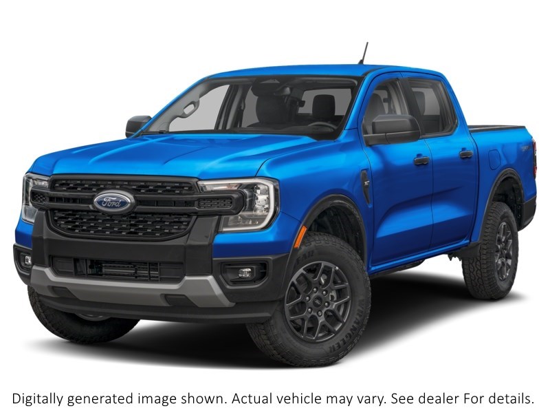 2026 Ford Ranger XLT 4WD Supercrew 5' Box Velocity Blue Metallic  Shot 4