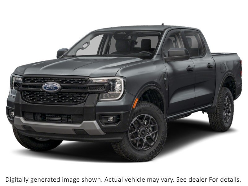 2026 Ford Ranger XLT | 4X4 | 2.7L | 301A | Runn Brds | Tow Carbonized Grey Metallic  Shot 1