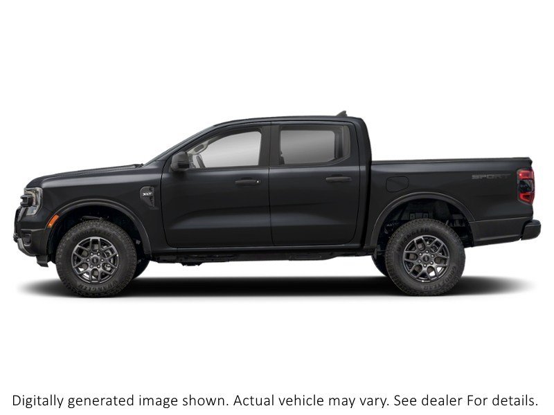 2026 Ford Ranger XLT 4WD Supercrew 5' Box Shadow Black  Shot 5