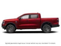 2026 Ford Ranger XLT 4WD Supercrew 5' Box Ruby Red Metallic Tinted Clearcoat  Shot 3