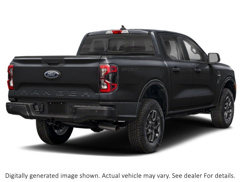 2026 Ford Ranger XLT | 4X4 | 2.3L | 300A | Runn Brds | Tow Shadow Black  Shot 6