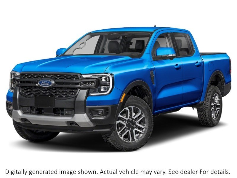 2026 Ford Ranger Lariat 4WD Supercrew 5' Box Velocity Blue Metallic  Shot 4