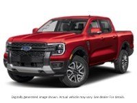 2026 Ford Ranger Lariat 4WD Supercrew 5' Box Ruby Red Metallic Tinted Clearcoat  Shot 1