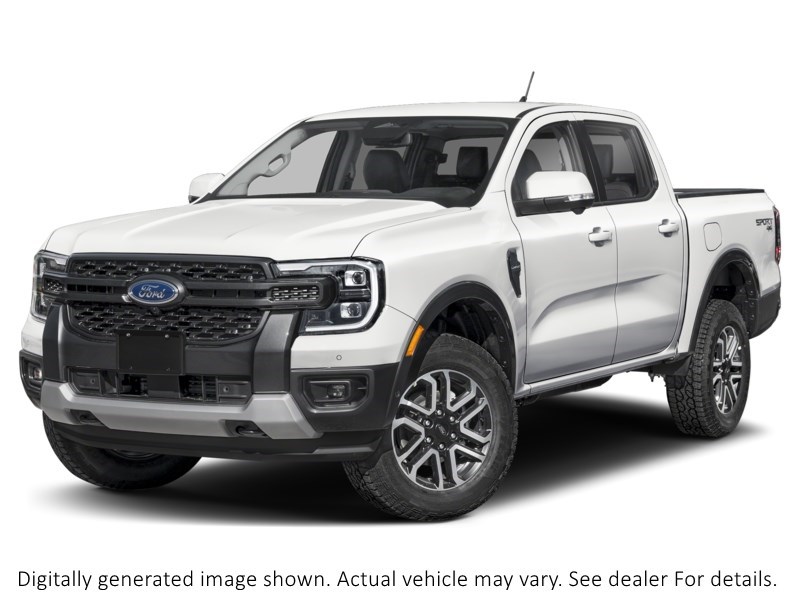 2026 Ford Ranger Lariat 4WD Supercrew 5' Box Oxford White  Shot 1