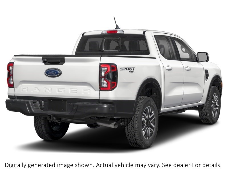 2026 Ford Ranger Lariat 4WD Supercrew 5' Box Oxford White  Shot 2