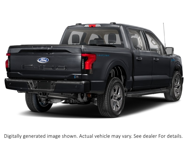 2024 Ford F-150 Lightning Flash | 4X4 | Ext Batt | 360 | Adptv Cruise | 20S Agate Black Metallic  Shot 6